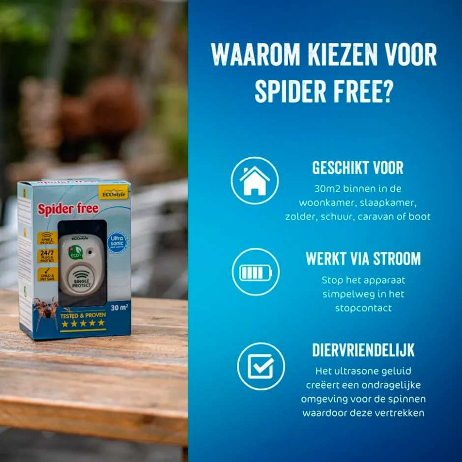 ECOstyle Spider Free< Insectenbestrijding
