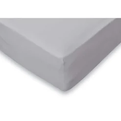 Elegance Hoeslaken Jersey Katoen Stretch 35cm Hoge Hoek - licht grijs 140x210/220cm< Slapen
