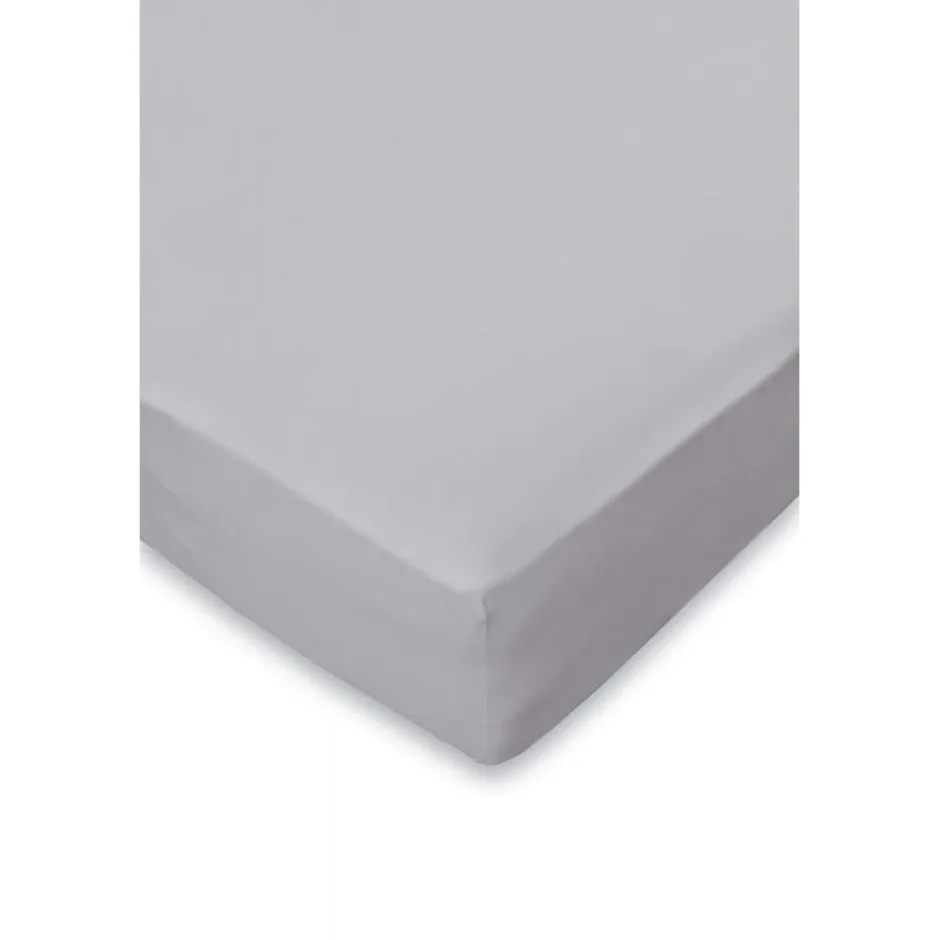 Hoeslaken Jersey Katoen Stretch 35cm Hoge Hoek - licht grijs 180x200cm|Elegance Best