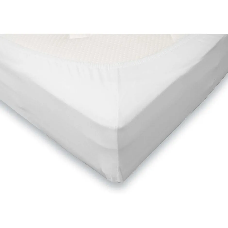 Hoeslaken Jersey Katoen Stretch 35cm Hoge Hoek - wit 160x200cm|Elegance Online