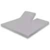 Elegance Splittopper Hoeslaken Jersey Katoen Stretch - licht grijs 160x200cm< Slapen