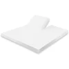 Splittopper Hoeslaken Jersey Katoen Stretch - wit 180x200cm|Elegance Outlet