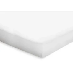 Elegance Topper Hoeslaken Katoen Perkal - wit 140x200cm< Slapen