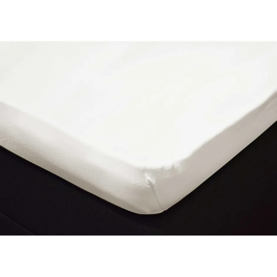 Topper Hoeslaken Jersey Katoen Stretch - ivoor 120/130/140x200cm|Elegance Hot