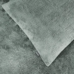 Eleganzzz Dekbedovertrek Teddy Pluche - jade 140x200/220cm< Slapen