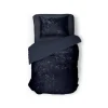 Eleganzzz Dekbedovertrek Crushed Velvet - royale blue 140x200/220cm< Slapen