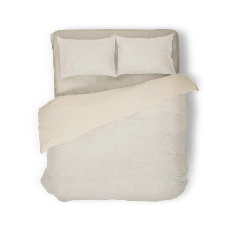 Eleganzzz Dekbedovertrek Teddy Pluche - off white 240x200/220cm| New