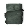 Eleganzzz Dekbedovertrek Teddy Pluche - bottle green 240x200/220cm< Slapen