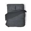 Eleganzzz Dekbedovertrek Teddy Pluche - anthracite 240x200/220cm< Slapen