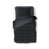 Eleganzzz Dekbedovertrek Bubble Pom Pom Rabbit Fur - dark grey 140x200/220cm| New