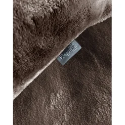 Eleganzzz Dekbedovertrek Flanel Fleece - brown 140x200/220cm| New
