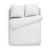 Eleganzzz Dekbedovertrek Flanel Uni - wit 260x200/220cm| Best