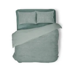Eleganzzz Dekbedovertrek Teddy Pluche - jade 240x200/220cm| Clearance