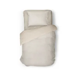 Eleganzzz Dekbedovertrek Teddy Pluche - off white 140x200/220cm| Outlet
