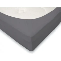 Eleganzzz Hoeslaken Flanel 35cm Hoekhoogte - antraciet 160x200cm< Slapen