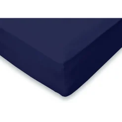 Eleganzzz Hoeslaken Flanel 35cm Hoekhoogte - blauw 120x200cm| Online