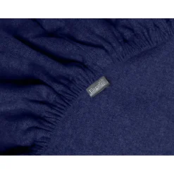 Eleganzzz Hoeslaken Flanel 35cm Hoekhoogte - blauw 120x200cm| Online
