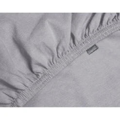 Eleganzzz Hoeslaken Jersey Katoen Stretch 35cm Hoge Hoek - licht grijs 160x210/220cm - 180x200cm< Slapen