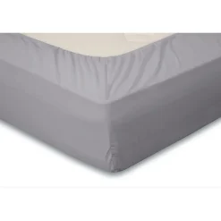 Eleganzzz Hoeslaken Jersey Katoen Stretch 35cm Hoge Hoek - licht grijs 80/90x190/200cm| New