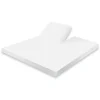 Eleganzzz Splittopper Hoeslaken Jersey Katoen Stretch - wit 160x200cm< Slapen