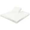 Eleganzzz Splittopper Hoeslaken Jersey Katoen Stretch - ivoor 160x200cm< Slapen