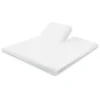 Eleganzzz Splittopper Hoeslaken Perkal Katoen - wit 180x200cm< Slapen