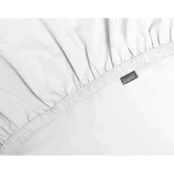 Eleganzzz Splittopper Hoeslaken Perkal Katoen - wit 180x200cm< Slapen