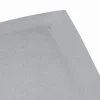 Eleganzzz Topper Hoeslaken Flanel - licht grijs 180x210/220cm| Outlet