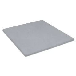 Eleganzzz Topper Hoeslaken Flanel - licht grijs 180x210/220cm| Outlet
