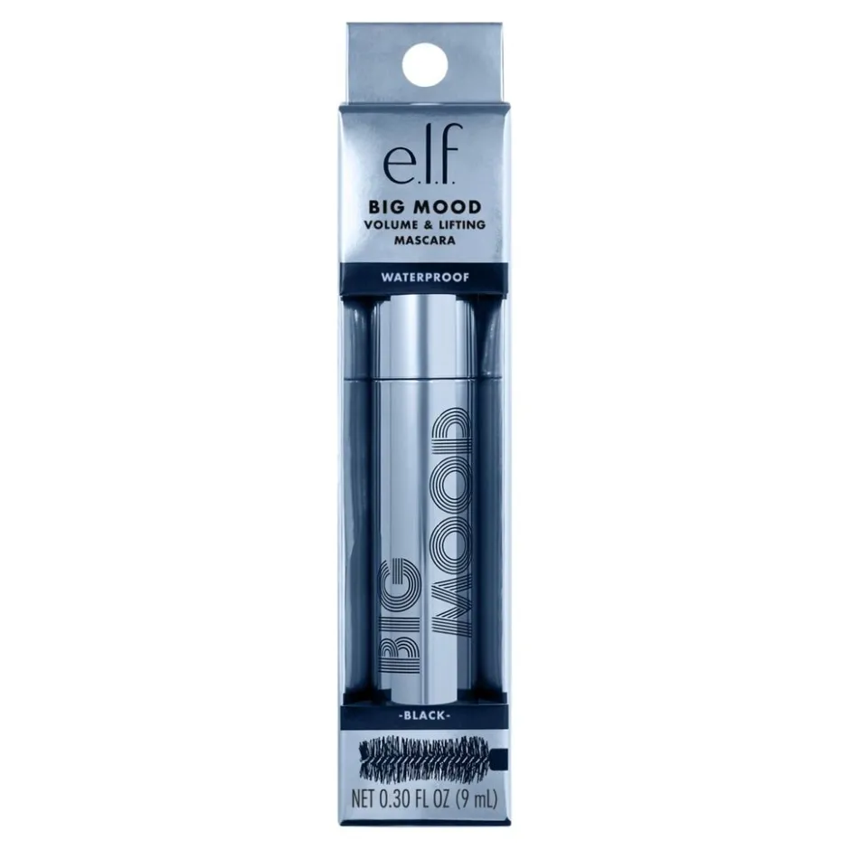 ELF e.l.f. Big Mood Deep Waterproof Black Volume & Lifting Mascara< Mascara