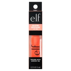 e.l.f. Glow Reviver Coral Fixation Lip Oil|ELF