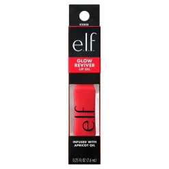 e.l.f. Glow Reviver Red Delicious Lip Oil|ELF Best