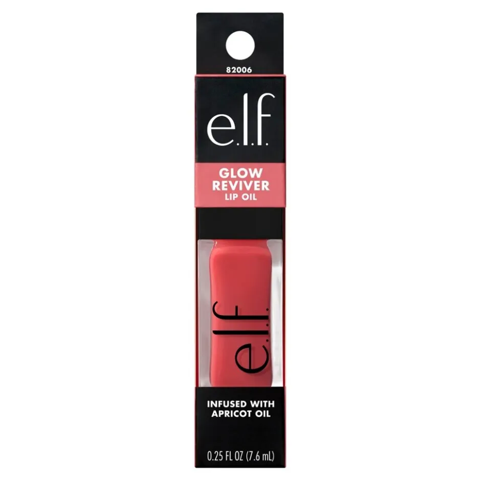 e.l.f. Glow Reviver Rose Envy Lip Oil|ELF Hot