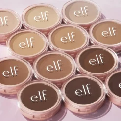 e.l.f. Halo Glow Powder Filter Light Warm Pressed Powder|ELF Outlet