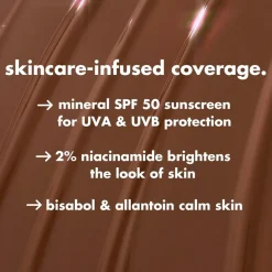 ELF e.l.f. Halo Glow SPF50 15 Deep Cool Skin Tint< Foundation