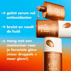ELF e.l.f. Skin Copper Gold Bronzing Drops< Zelfbruiners