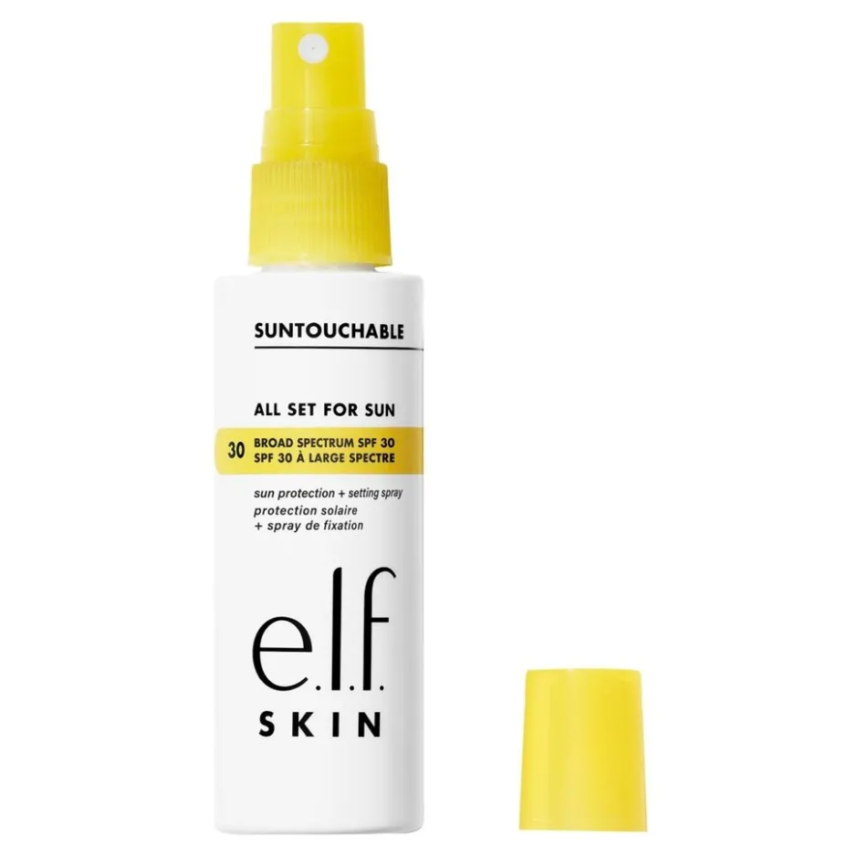 ELF e.l.f. Skin Suntouchable All Set For Sun SPF30 Setting Spray< Zonnebrand