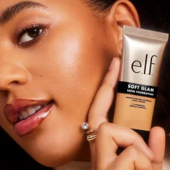 ELF e.l.f. Soft Glam 53 Deep Neutral Satin Foundation< Foundation