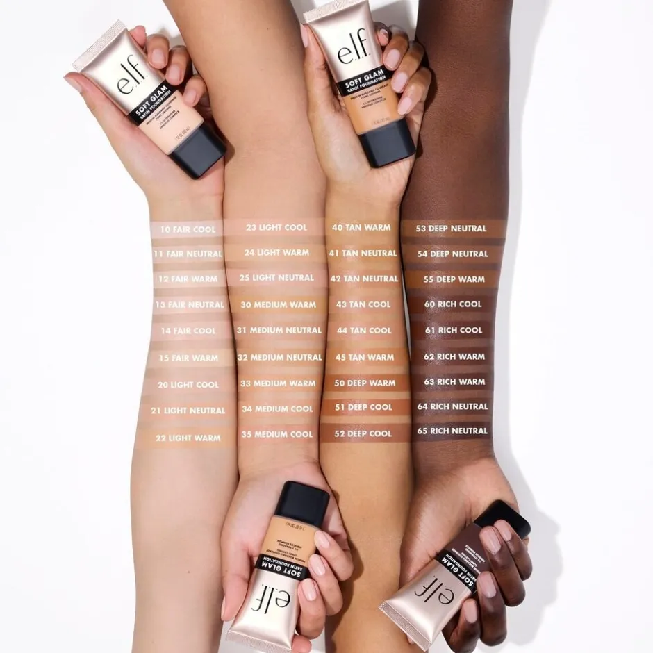 ELF e.l.f. Soft Glam 32 Medium Neutral Satin Foundation< Foundation