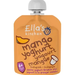 Ella's Kitchen 6+ Mango Griekse Yoghurt< Fruithapjes