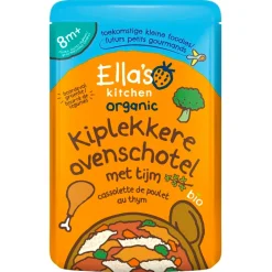 Organic 8M+ Kiplekkere Ovenschotel met Tijm|Ella's Kitchen