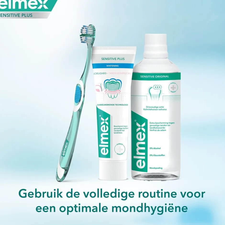 Sensitive Plus Gum + Gentle White Tandpasta|Elmex Best