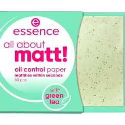 Essence All About Matt! Oil Control Blotting Paper< Gezichtspoeder