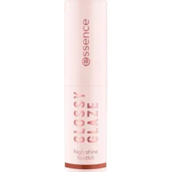 Glossy Glaze 01 Livin La Vida Mocha High Shine Lipstick|Essence New
