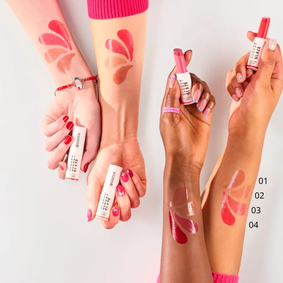 Essence Glossy Glaze 03 Pink Things Up High Shine Lipstick< Lipmake-Up