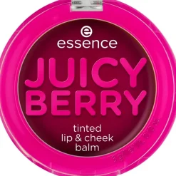 Essence Juicy Berry Tinted Lip & Cheek Balm< Blush
