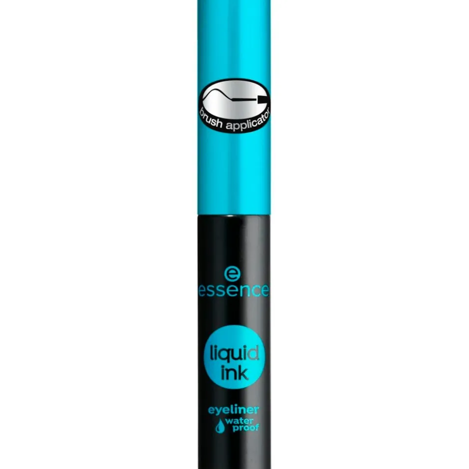Liquid Ink 01 Black Waterproof Eyeliner|Essence Outlet