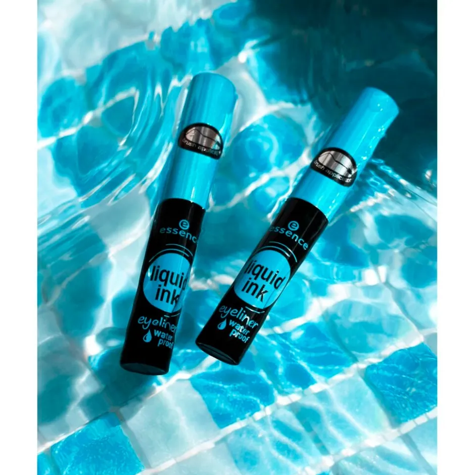 Liquid Ink 01 Black Waterproof Eyeliner|Essence Outlet