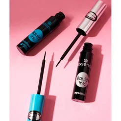 Liquid Ink 01 Black Waterproof Eyeliner|Essence Outlet