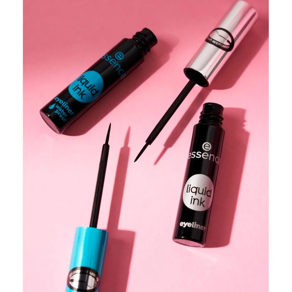Liquid Ink 01 Black Waterproof Eyeliner|Essence Outlet